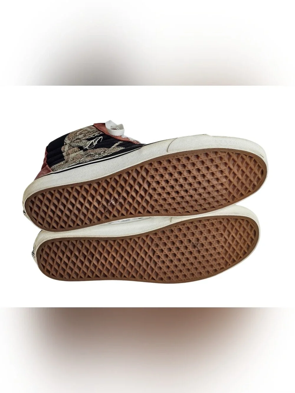 ​Vans Desert Sk8-Hi Snake Chili Oil Men’s 12 Rattlesnake Checkerboard VN0A7Q5NB6